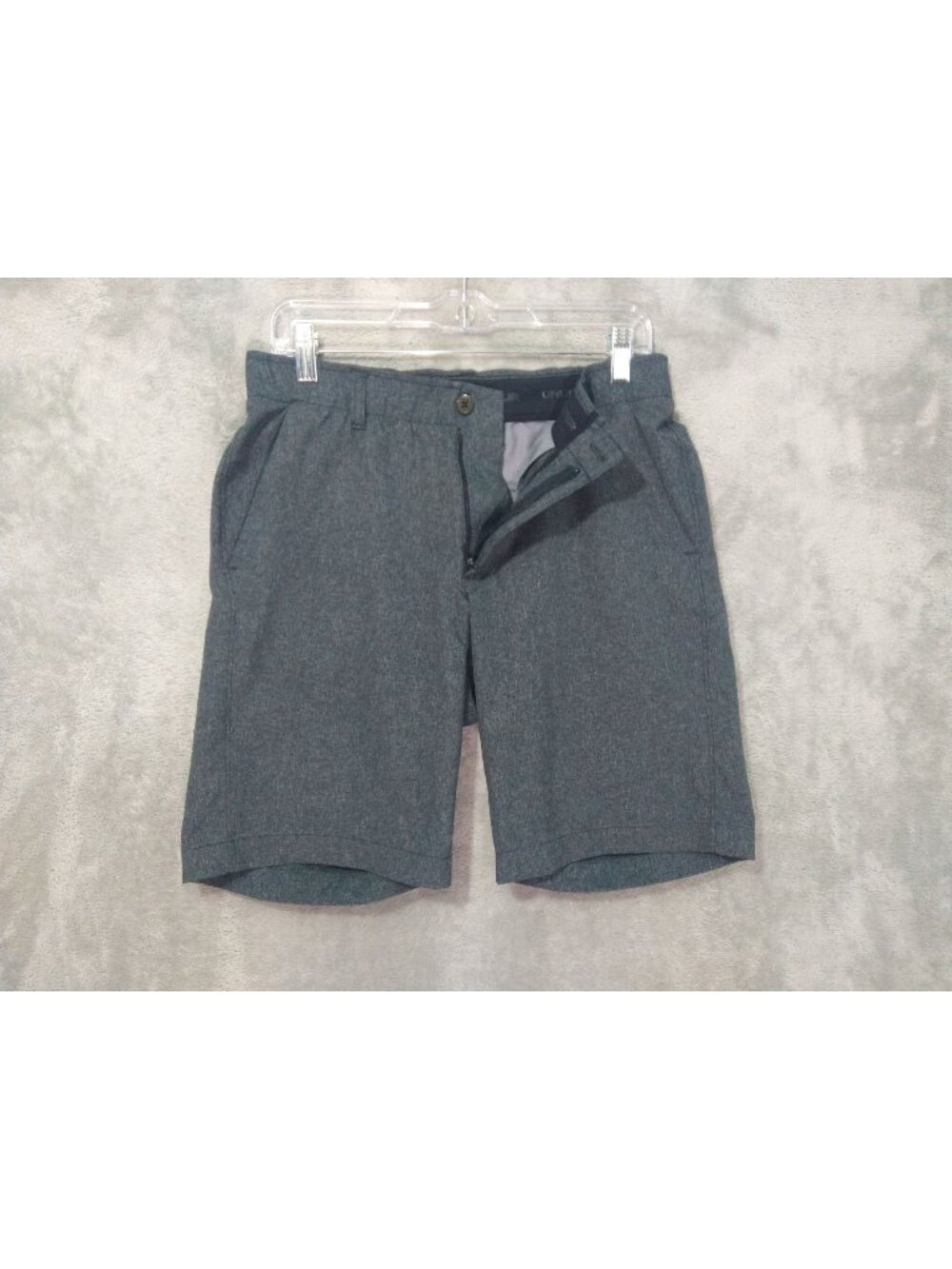 Under Armour Shorts Mens 32 Gray Match Play Golf HeatGear Stretch Vented